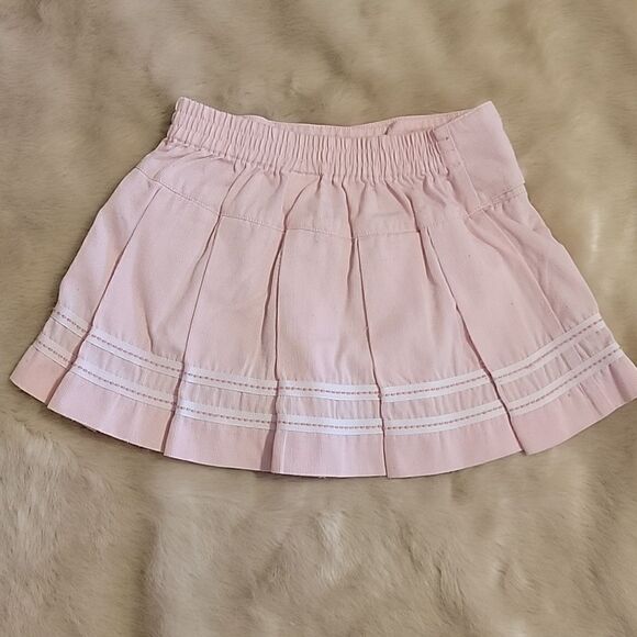 JANIE AND JACK LIGHT PINK PLEATED SKORT WITH BOW, SIZE 12-18 MONTHS - Picture 8 of 8